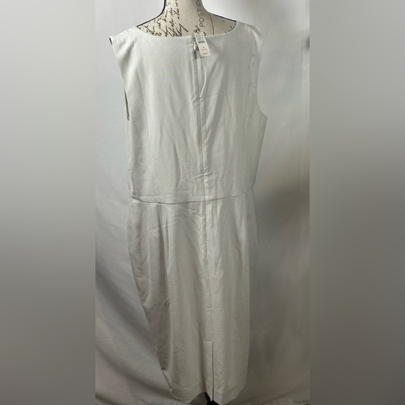 LOFT Cream Midi Dress - Picture 4 of 13